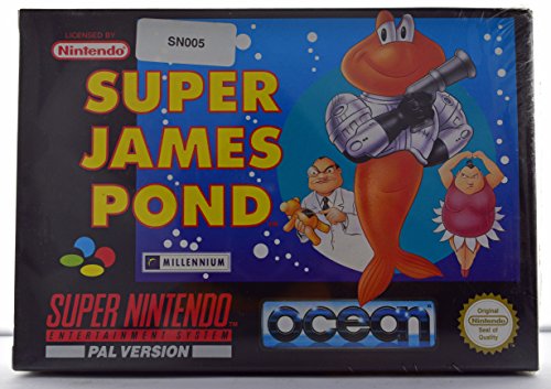 Super James Pond - [SNES]