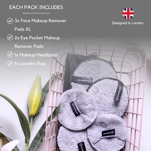 Ogato Reusable Makeup Remover Pads -6pc Reusable Makeup Remover Cloths - Reusable Face Pads, Makeup Eraser for All Skin… - Image 4