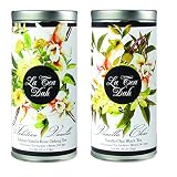 La Tea Dah Herbal Vanilla Tea Bundle | Tahitian Vanilla Rose Tea (12 Sachets) + Vanilla Chai Black T