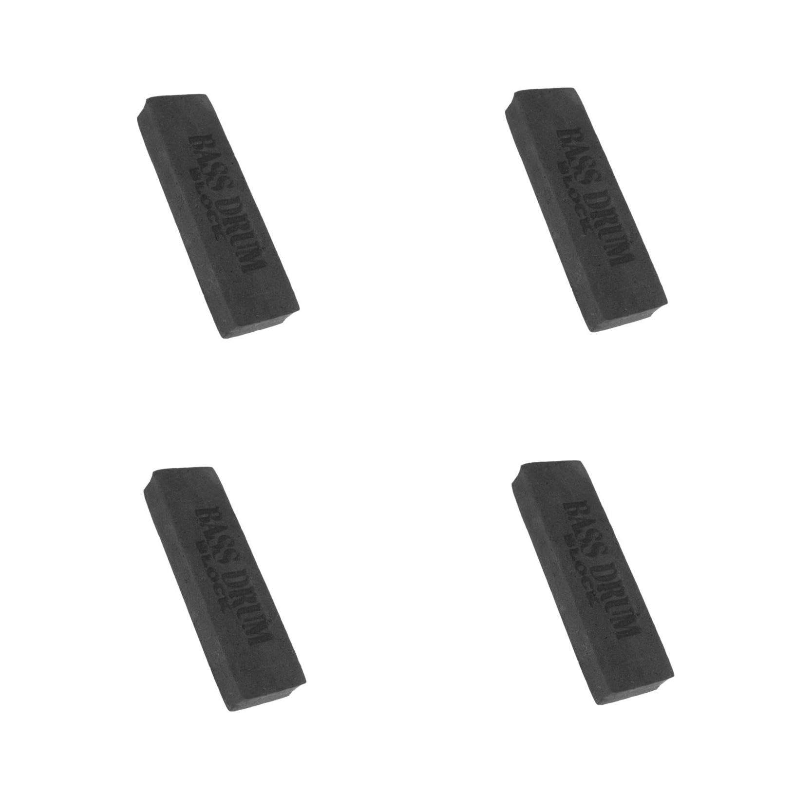 ibasenice 4pezzi Blocco Antiscivolo Per Grancassa Accessorio Per Set Di Batteria Per Musicisti e Studenti Facile Da Installare e Comodo Versione