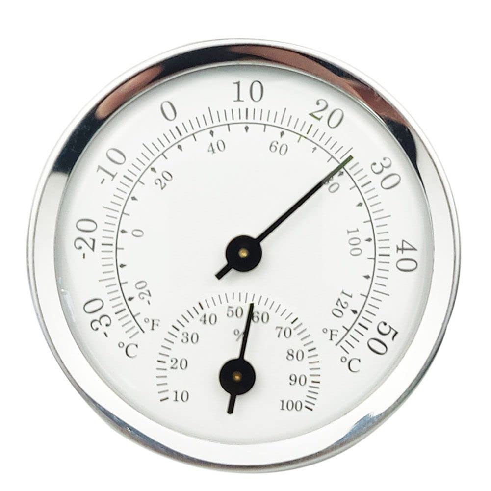 Mechanical Thermometer Hygrometer, for MINI Indoor Hygrometer Thermometer High Precision Temperature Humidity Meter