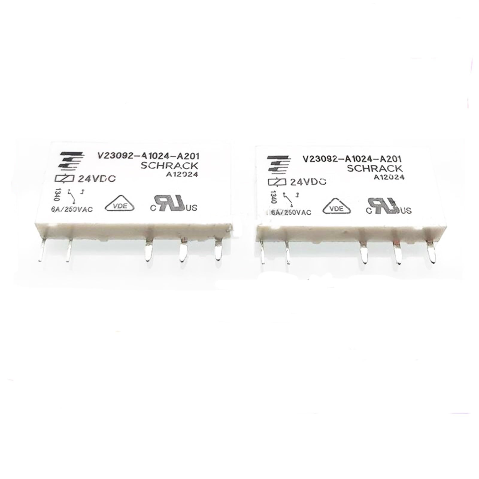 V23092-A1024-A201 V23092A1024A201 24VDC DC24V 24V 6A Relais 5PIN