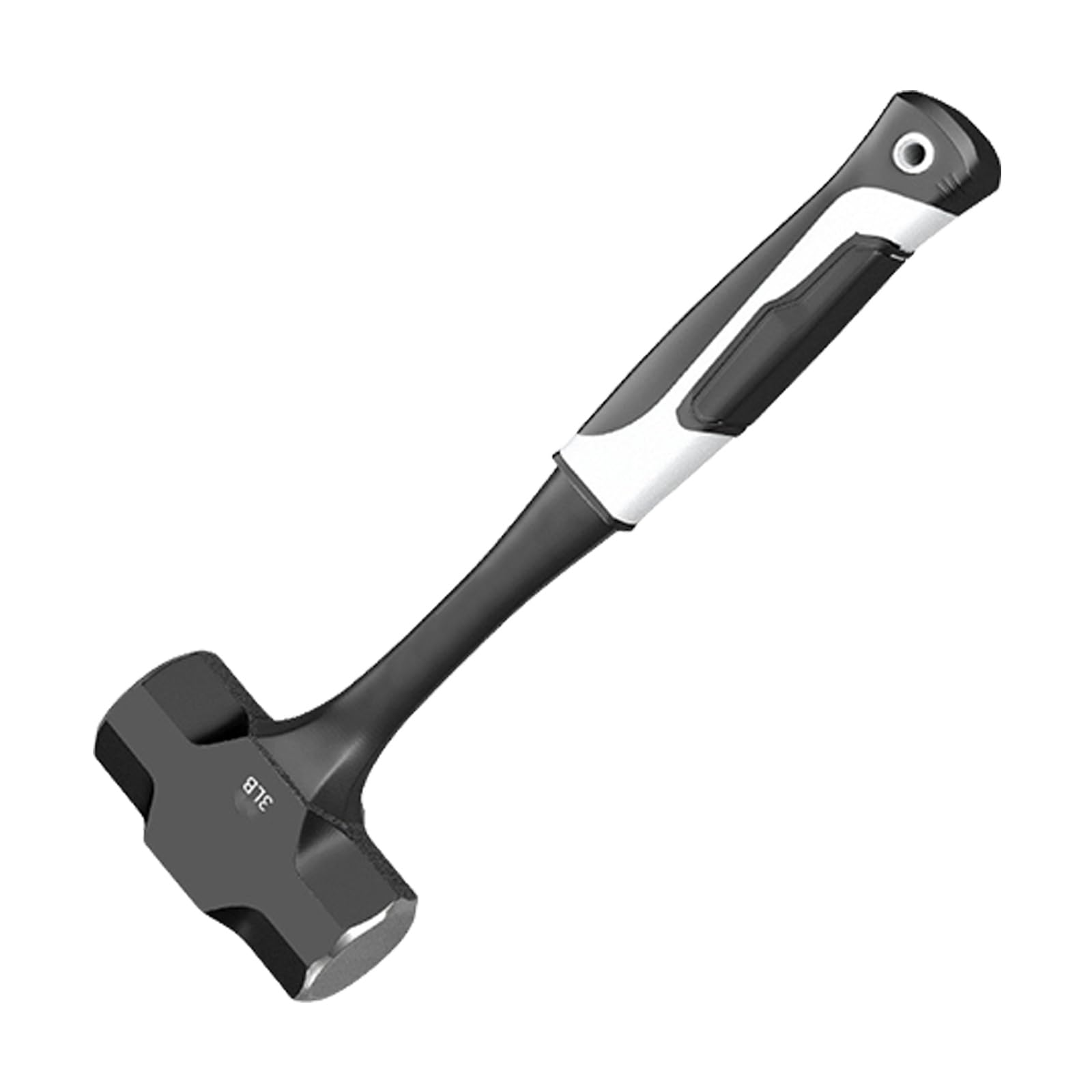 Industrial Strength Reinforced Demolition Hammer with Ergonomic Wooden Handle Professional Fit for Wall Breaking Removal Demolition Hammer for Construction with Reinforced Handle