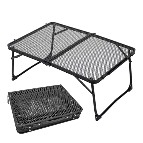 Table de camping pliable portable support de bureau compact et utilitaire extérieur - 2