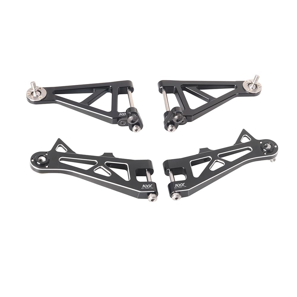 Amazon.com: KYX Racing Aluminum Front Suspension Arm Set Upgrades