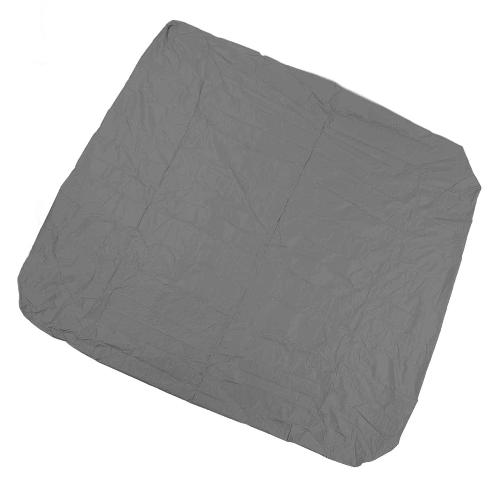 carré, Couverture pour l'extérieur, Housses de Spa, étanches pour, 190% Polyester Enduit argenté, résistant aux intempéries (231 x 231 x 30 cm, Gris 90,9 x 90,9 x 11,8 cm)