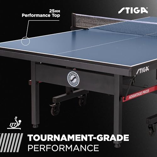 image for STIGA Advantage Series Ping Pong Tables - 13, 15, 19, and 25mm Tableto