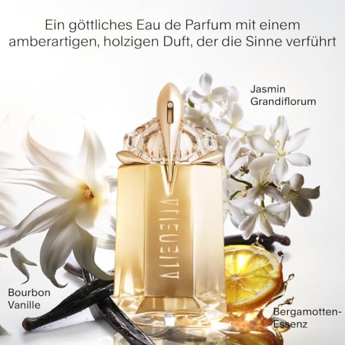 Mugler Alien Goddess – Eau de Parfum – Damenparfüm – blumig & holzig – mit Bergamotte, Jasmin und Vanille – langanhaltender Duft… – Ansicht 2