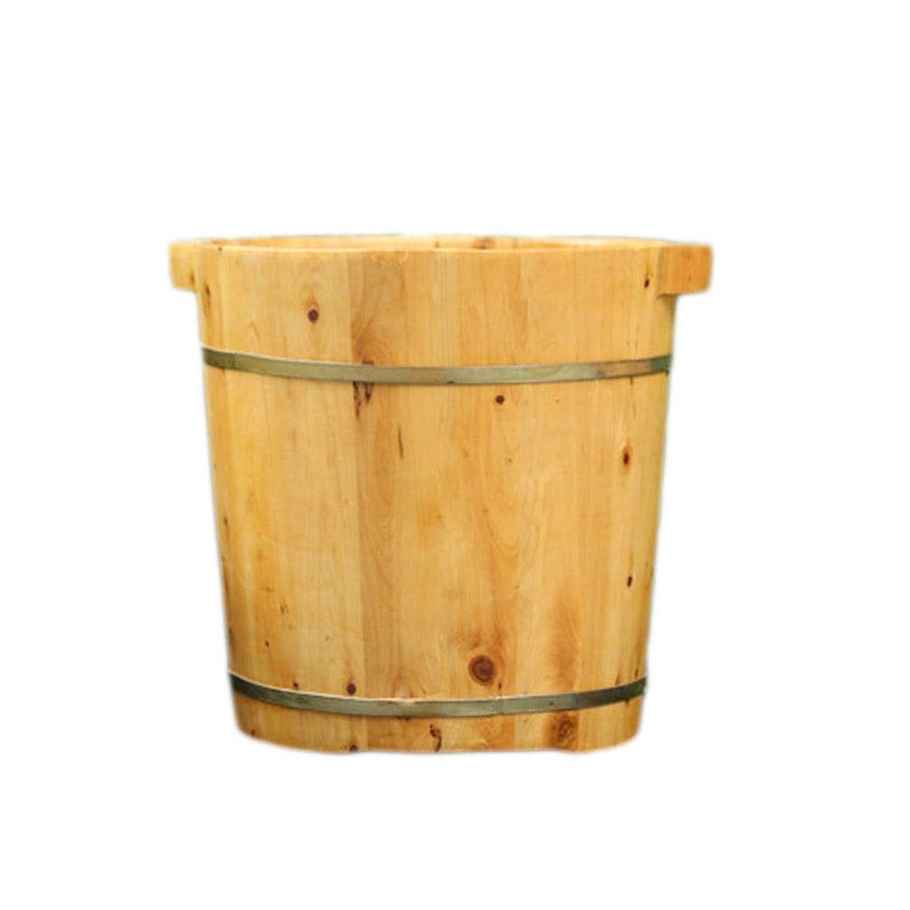 Secchio per pediluvio in legno Spa per piedi e gambe per adulti, grande vasca idromassaggio per pediluvio, pediluvio relax per pedicure, massaggio ai piedi spa per casa, sauna secchio in legno S Warm
