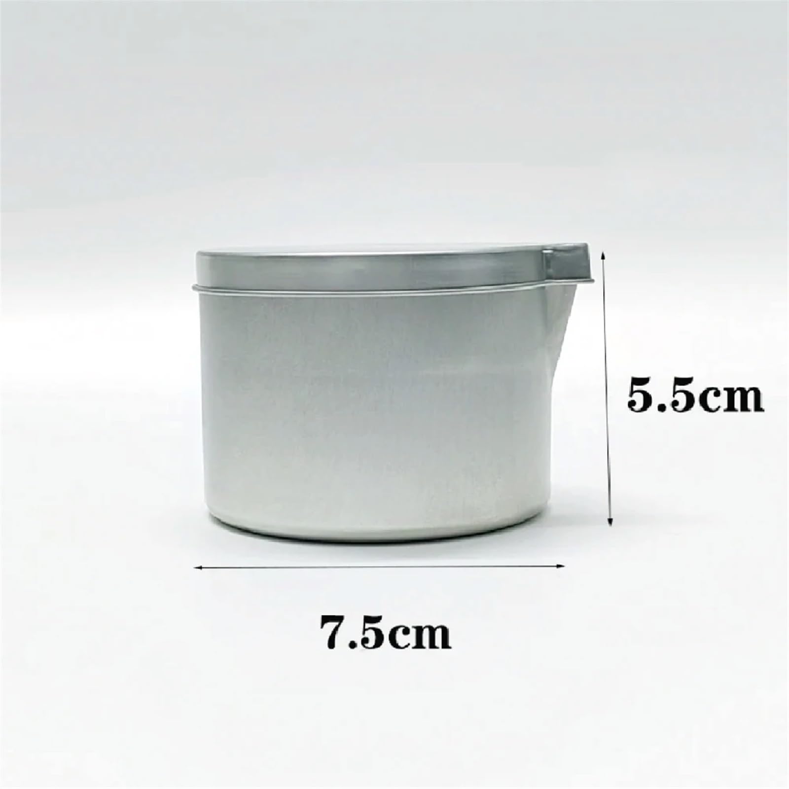 Iron Candle Jars | Multicolor for Candle Making: DIY Candle Containers(Silver-12pcs)