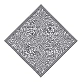 BISMAADH Baumwolle Paisley Stern Print Halstuch Gesichtsmaske Bandana Sonne & UV - Für Damen & Herren 1 Stück (Grau)