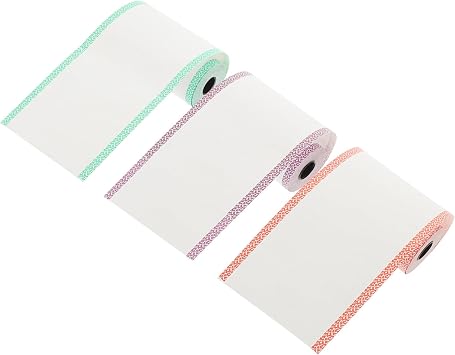 3rolls Thermal Transfer Paper Smooth Flat Printing Paper Cash Register Rolls Use