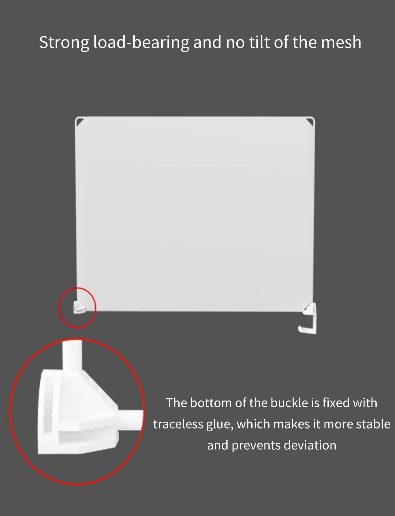 Paquete de 5 separadores de estantes ajustables para armario, separador transparente de armario, soluciones de almacenamiento, ideal para armarios y estanterías (17.6 x 15.6 pulgadas)