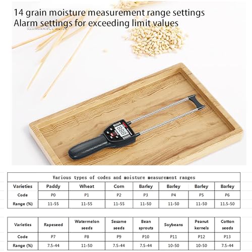 Humidimètre de grains avec capteur double pôle pour détection précise - 3