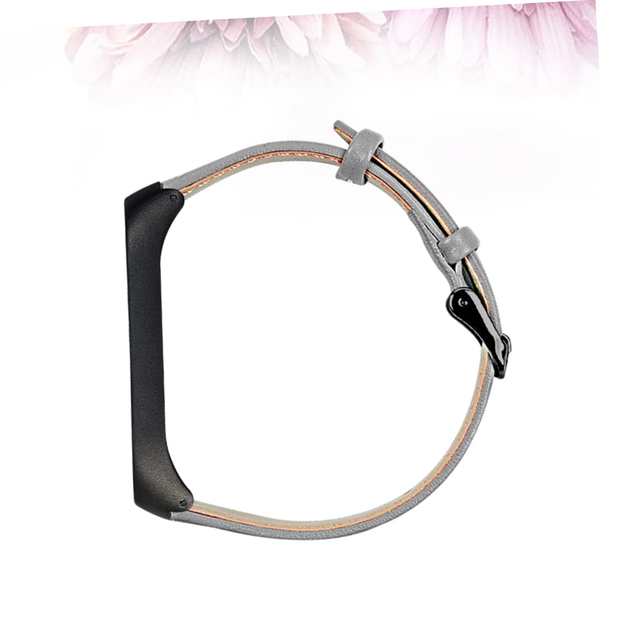 Gadpiparty 3piezas Correa De Piel De Vacuno Para Band Diseño y Ergonómico Compatible Band Estilo Moderno Marco Negro