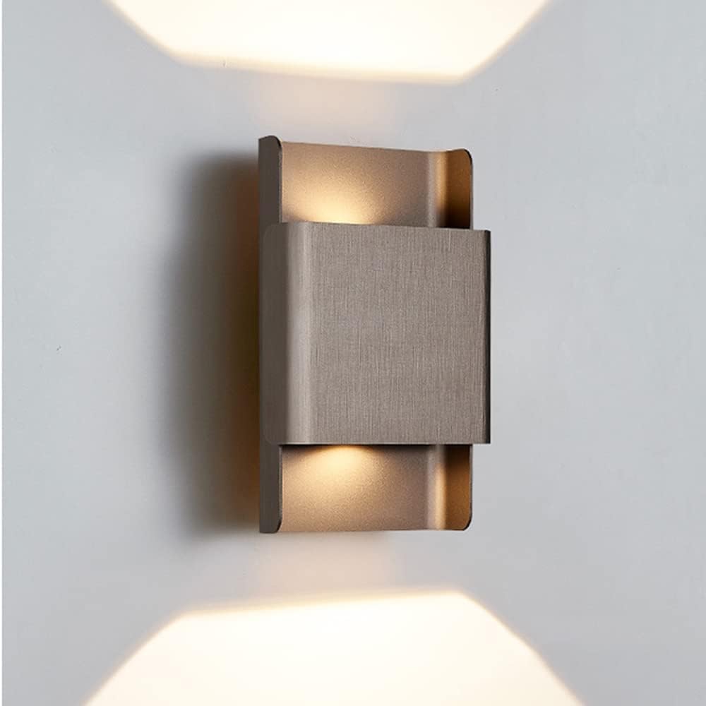 ZXTIIEUF Minimalist Wall Lamps丨Hotel Living Room Lighting Fixtures丨led Aluminum Bedroom Bedside Sconces丨Corridor Aisle - Lamp Light Up and Down Chandelier