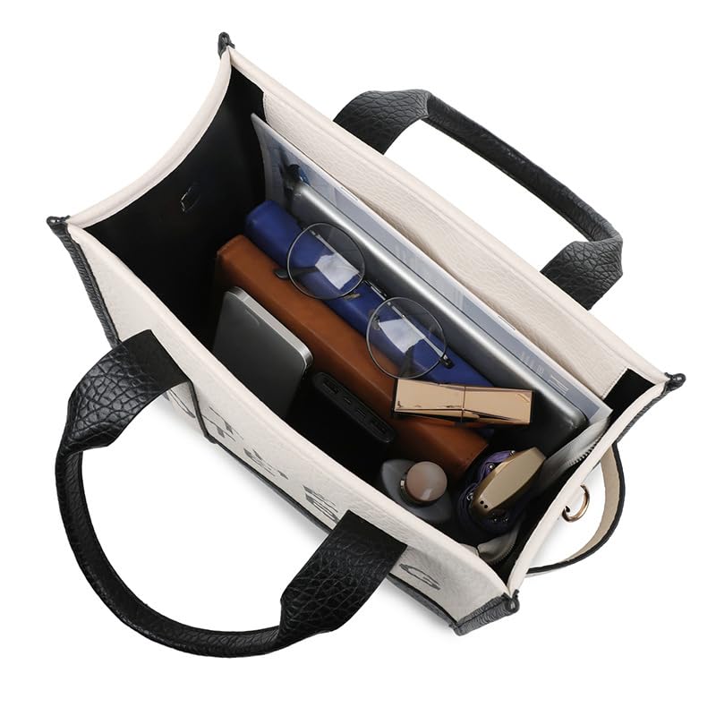 PU Leather Tote Bag for Women Spacious Design Large Capacity Handbag Generic Crossbody Commuter Shoulder Bag4