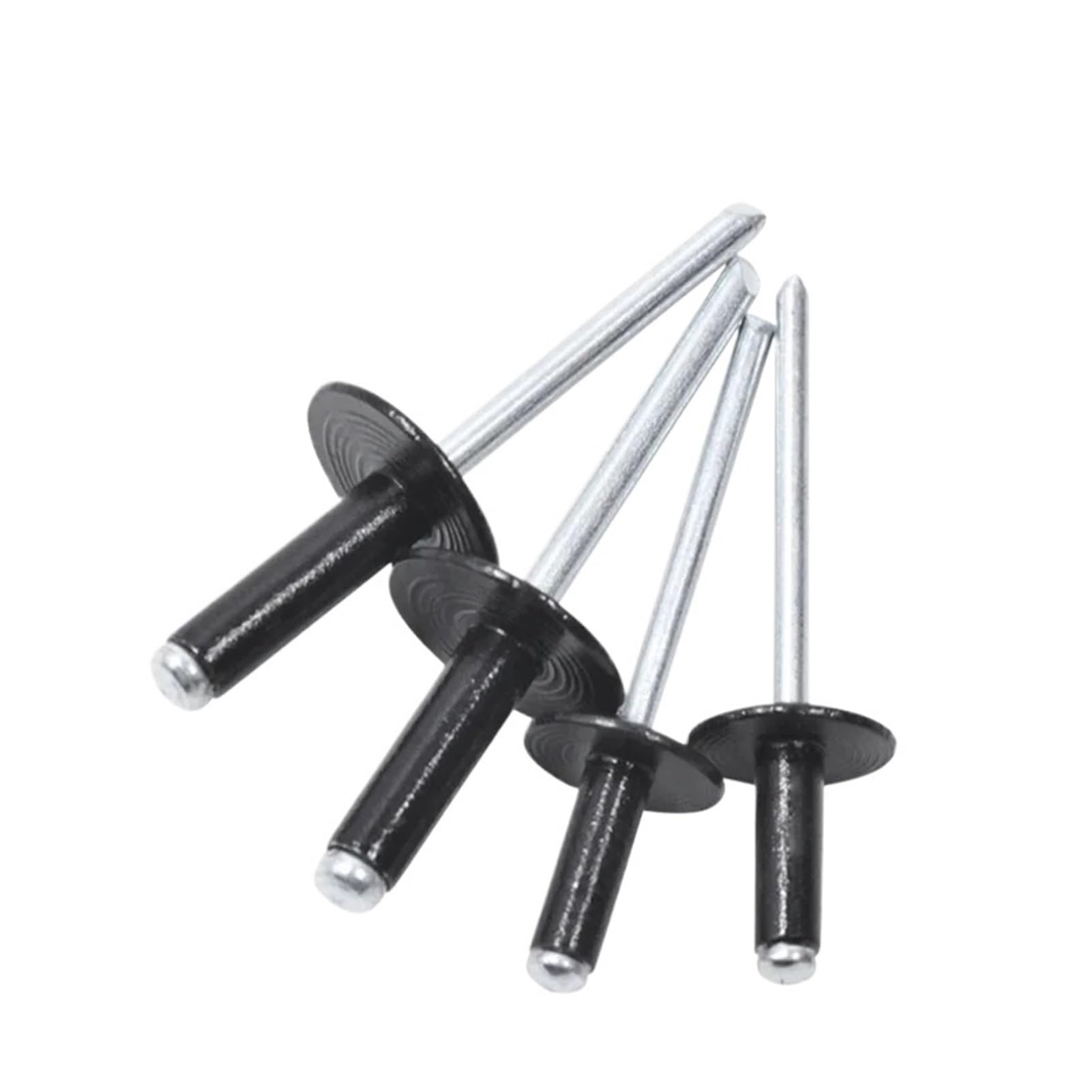 remaches ciegos, Remaches ciegos M3.2 M4 M5 de tapa brida grande aluminio 10 20 30 piezas(10mm,M4-20pcs)