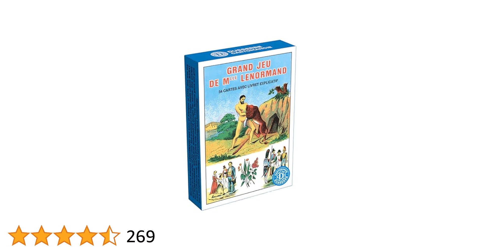 【貴重書】Grand jeu de mlle lenormand The Grand Jeu Lenormand Oracle: The Divination System of