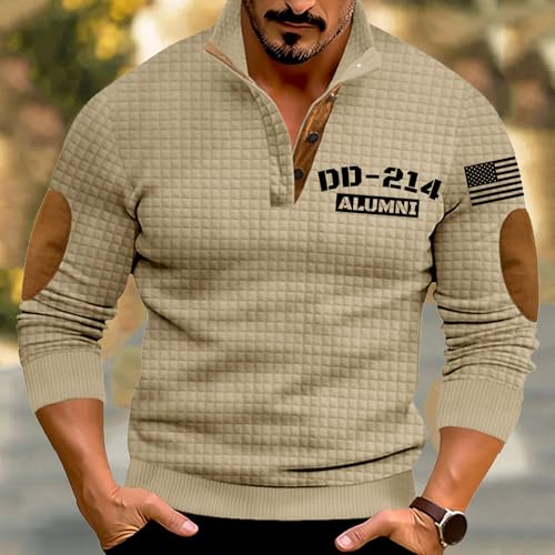 DD214 Polo Shirt for Men Long Sleeve DD-214 Veteran Patriotic Shirts for Men2