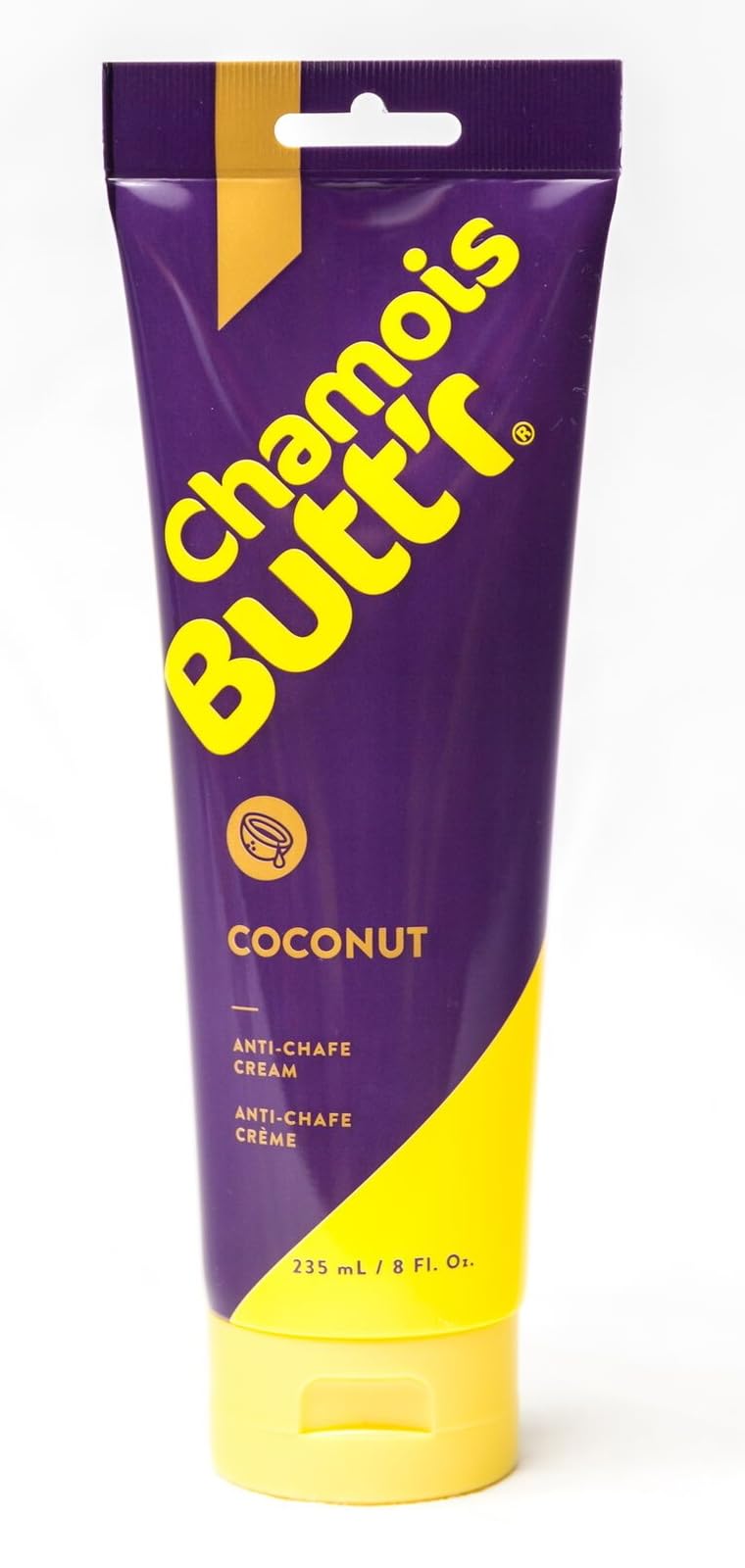 Paceline Chamois Buttr Coconut Scented Lubricant Anti Chafe Cream (8oz Tube)