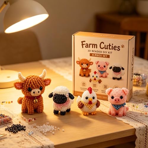 Animales de cuentas 3D para superar el aburrimiento con manualidades paso a paso 2
