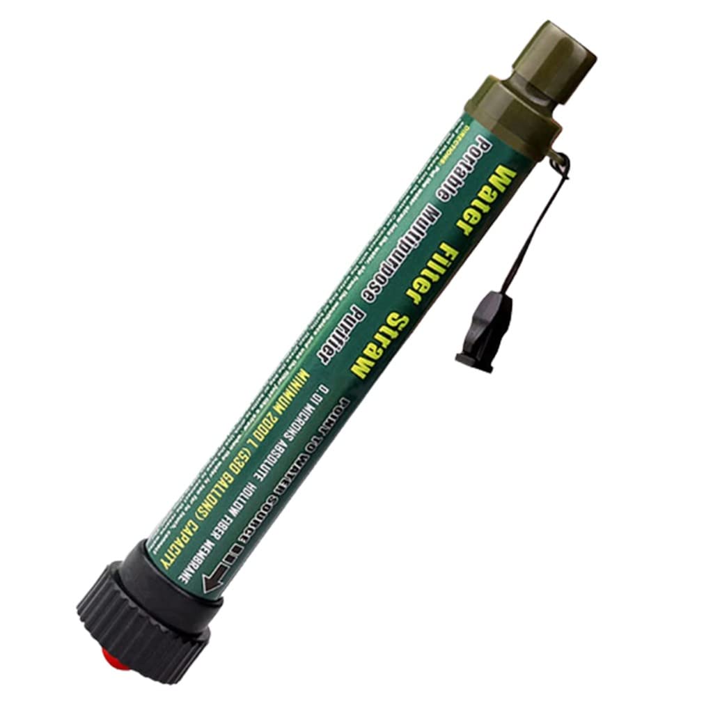 Filtre À Eau Portable, Fiiltre Eau Survie, Camping Purificateur d Eau Portable, Équipement pour La Filtration de Survie, Préparation d'urgence