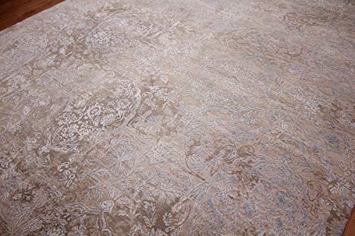 ETFA - Moderner Orientteppich Agra Luxury - Beige/Silber - 367x273 cm - LAGERVERKAUF – Bild 8