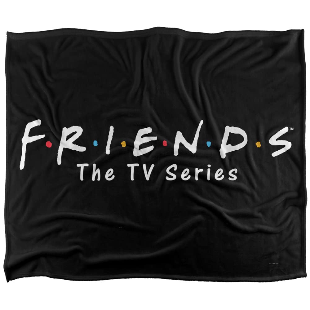 FRIENDS Silky Touch super miękki koc narzuta, 152 x 127 cm