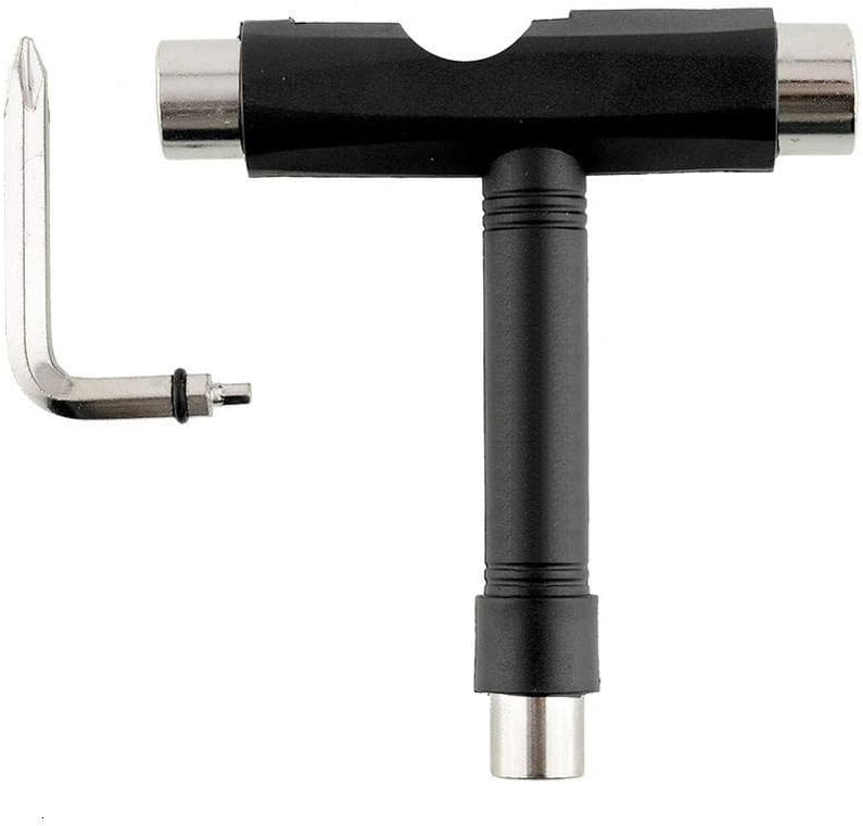Universal T Shape Wrench Roller Skate Skateboard Longboard Board ATB Tool Allen Multifunction