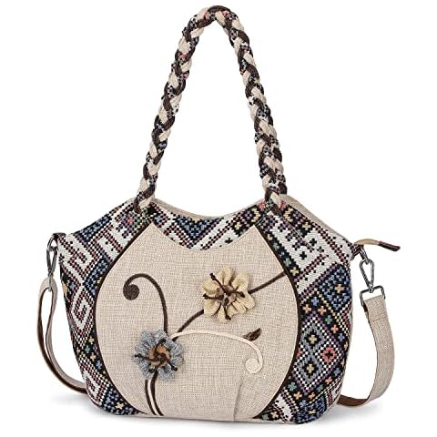 Sac Auluda Boho en toile Cover