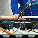 XPENG Reciprocating Saw Cordless 20V 2×2.0Ah Batteries 0-2700 SPM Brushless Sawzall LED Working Light 7pcs Saw Blades for Wood PVC Metal Cutting