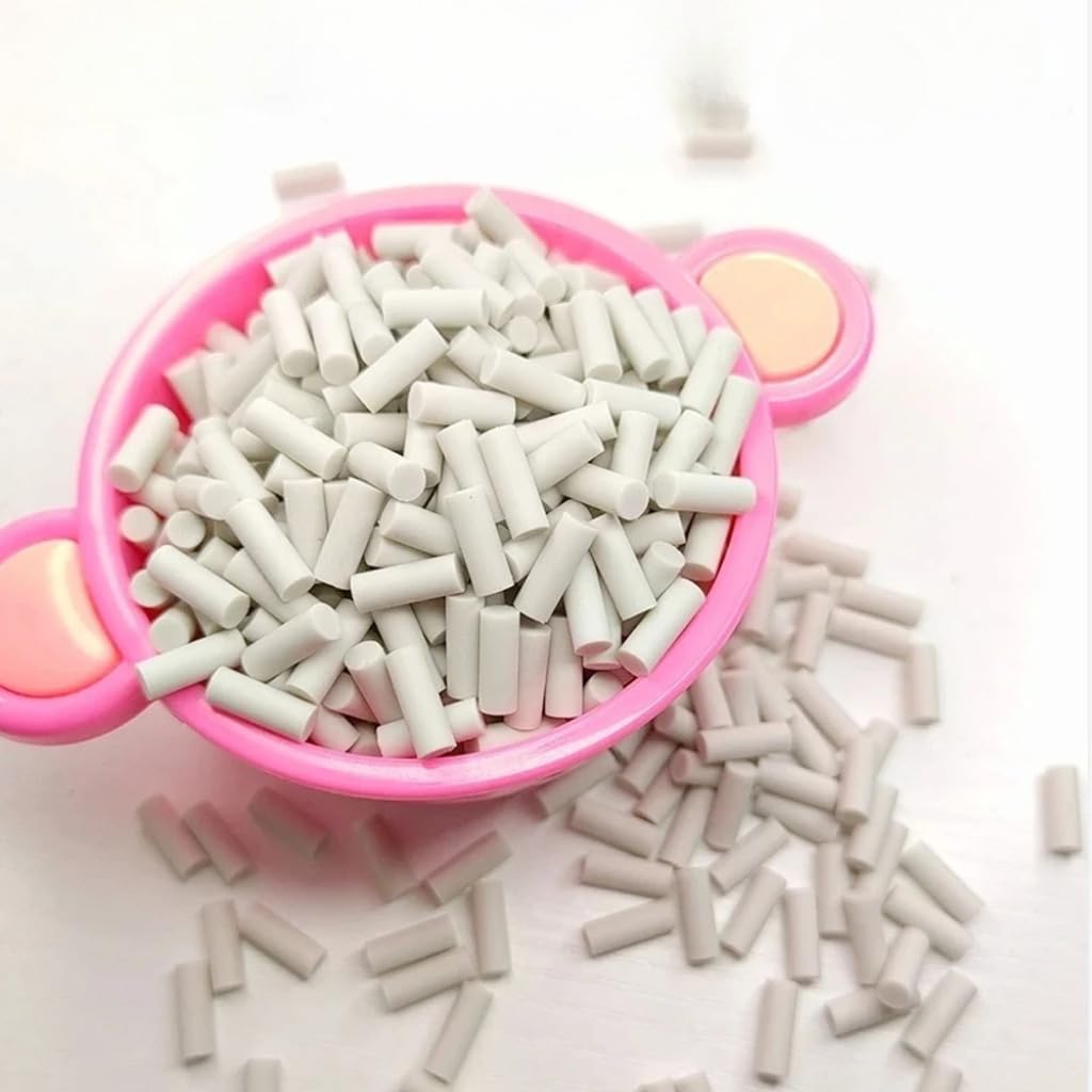 Mini Gomme da Cancellare 12x4 mm, Gomma Bianca Nascosta, Cancelleria Design Intelligente