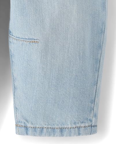 Image of The Children's Place Baby Girls' and Toddler Barrel Leg Jeans