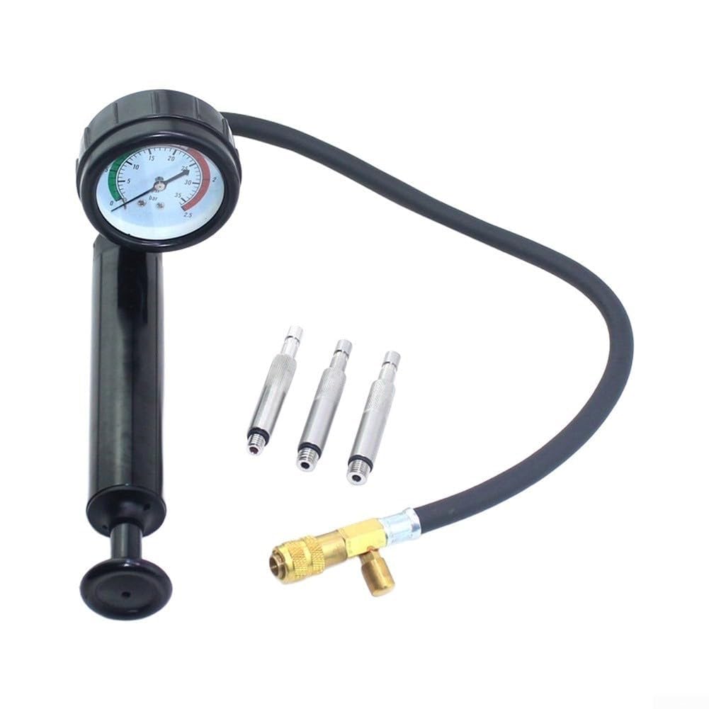 Detector de fugas de motor fueraborda Probador de estanqueidad de aire compatible con 90890-06840, herramienta de presión de unidad inferior de hierro y plástico para mantenimiento de motores marinos