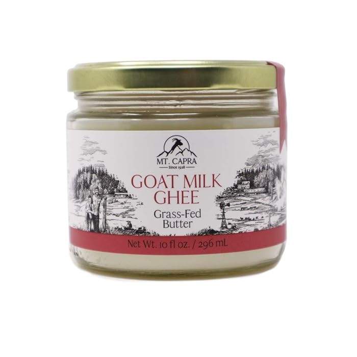 Buy Goat Milk Ghee by Mt. Capra Grass Fed Clarified Butter High in