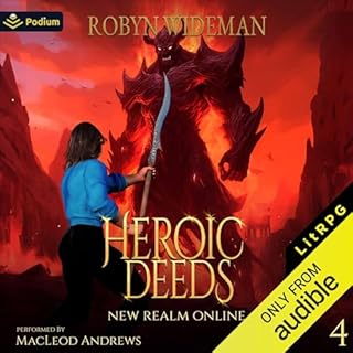 Heroic Deeds Audiolibro Por Robyn Wideman arte de portada