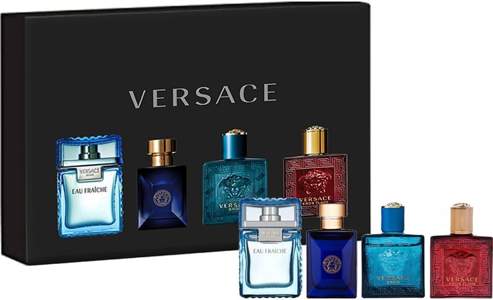 versace versace miniaturen set man limited edition