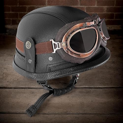 Casco medio de moto para evitar el calor en trayectos cortos de scooter 5