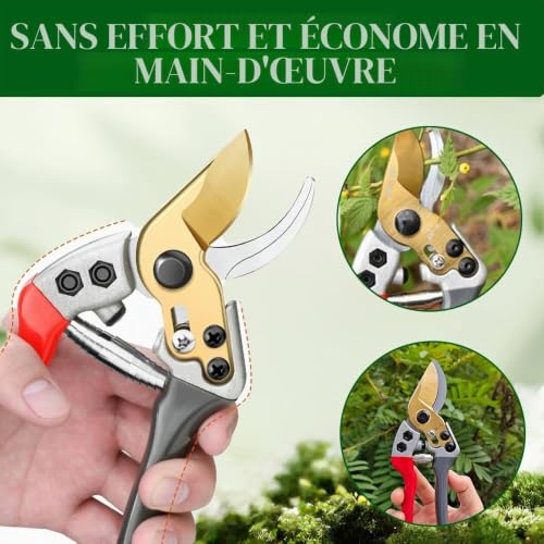 JRYXDS Lot De 6 Ressort Remplacement De Sécateur, 6Cm,7Cm,8Cm Accessoires Standard Ressort Hélicoïdal Robuste En Acier Inoxydable Pour Tondeuse De Dérivation Améliorer La Performance De Coupe – vue 6