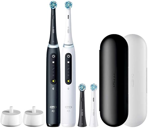 Miniatura 3 de Oral-B Cepillo de dientes eléctrico iO 5 Brilliant Clean, paquete de 2