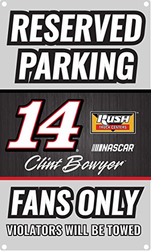 R and R Imports Clint Bowyer #14 NASCAR Metal Sign