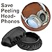 PChero Headphone Ear Pads Covers, 2 Pairs Washable Strechable Headset Earpad Cloth Cover for Gym, Training, Aviation, Racing, Gaming Over The Ear Headphones, Fit 3.5
