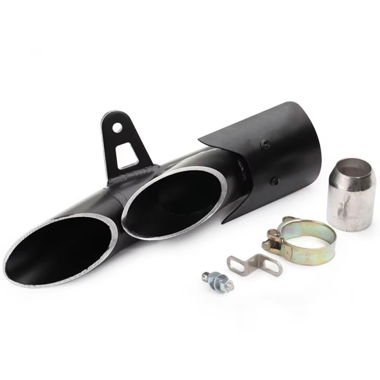 Schalldämpfer Endtopf Für CMX 500 Für CMX500 51mm Motorrad Auspuff Doppel Unten Slip-On Links Rechts Auspuff Mittleren Link Zubehör | A