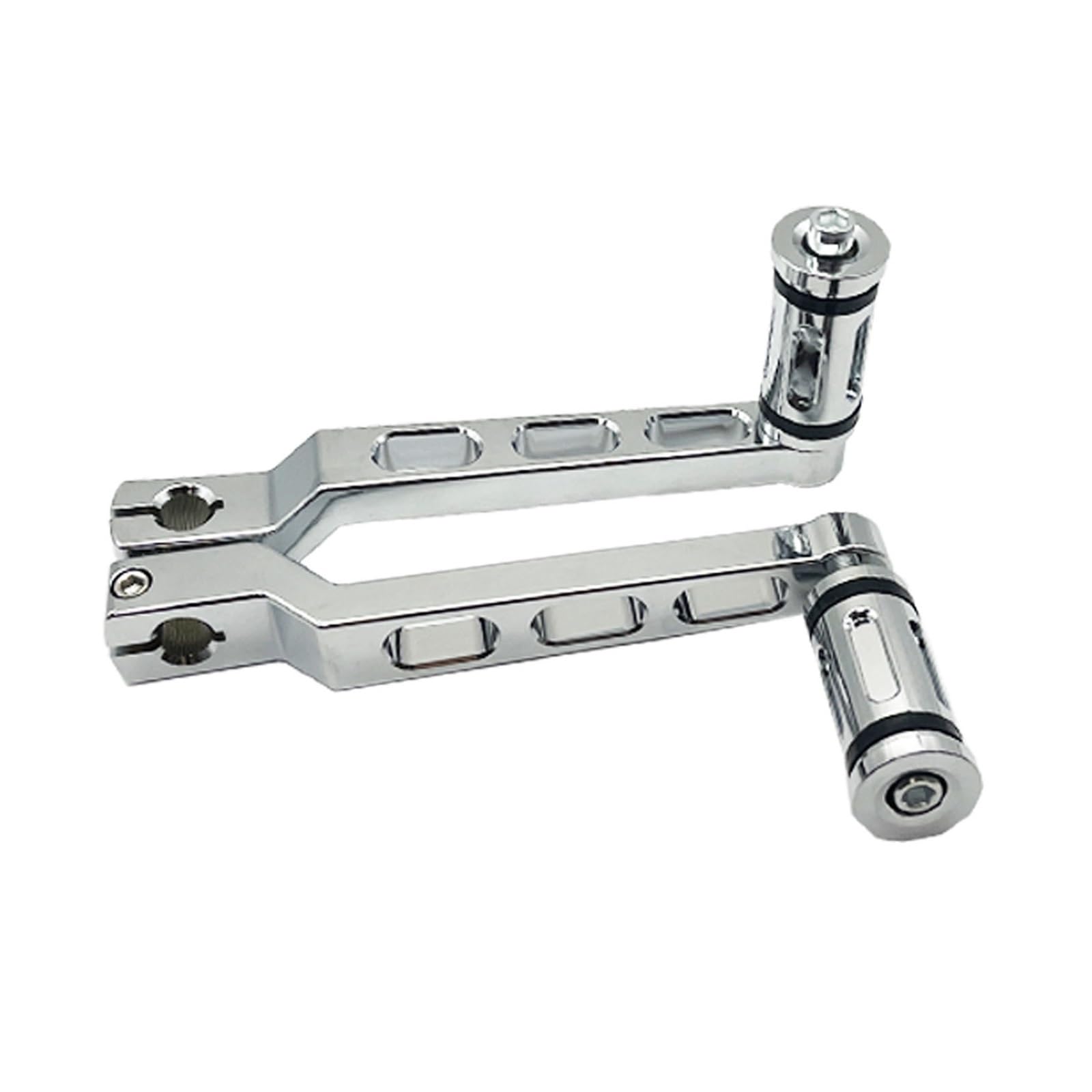 Fuyrhp Chrome Gear Shifter Lever Motorcycle Motorcycle Gear Heel Toe Shift Lever Shifter Peg For Touring For Electra Street Glide For Road King Flhx For Softail