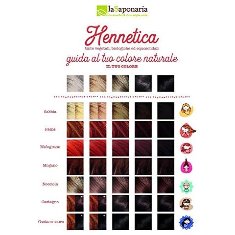 La Saponaria Vegetable Hair Colour Indrani Chestnut 100g Cover
