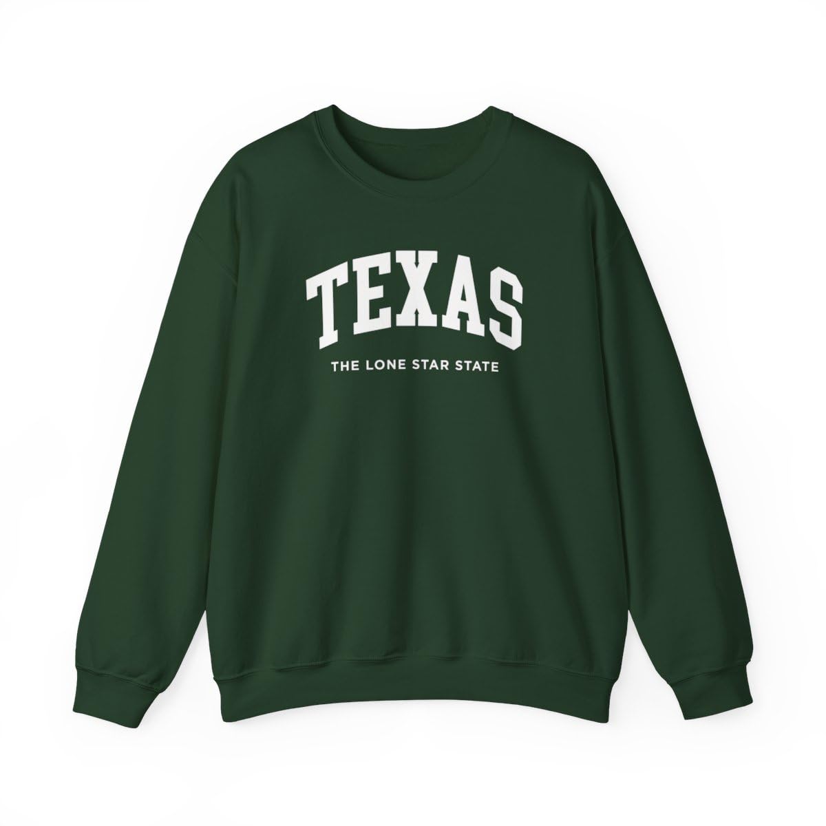 CUSTOMI Texas Adult Unisex Crewneck Sweatshirt
