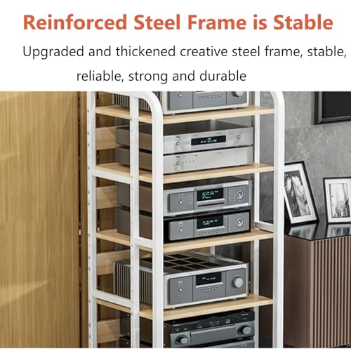Armoire de rangement multimédia pour masquer les câbles - 5