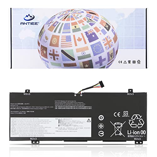ANTIEE L18C4PF3 Laptop Battery Compatible with Lenovo Ideapad Flex-14IML Flex-14IWL Flex-14API C340-14API C340-14IML C340-14IWL S540-14API S540-14IML S540-14IWL L18M4PF3 L18M4PF4 L18C4PF4 5B10T09081