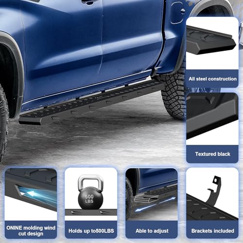 Estribos ONINE 7" para Chevy Silverado/GMC Sierra 2019-2026 miniatura 2